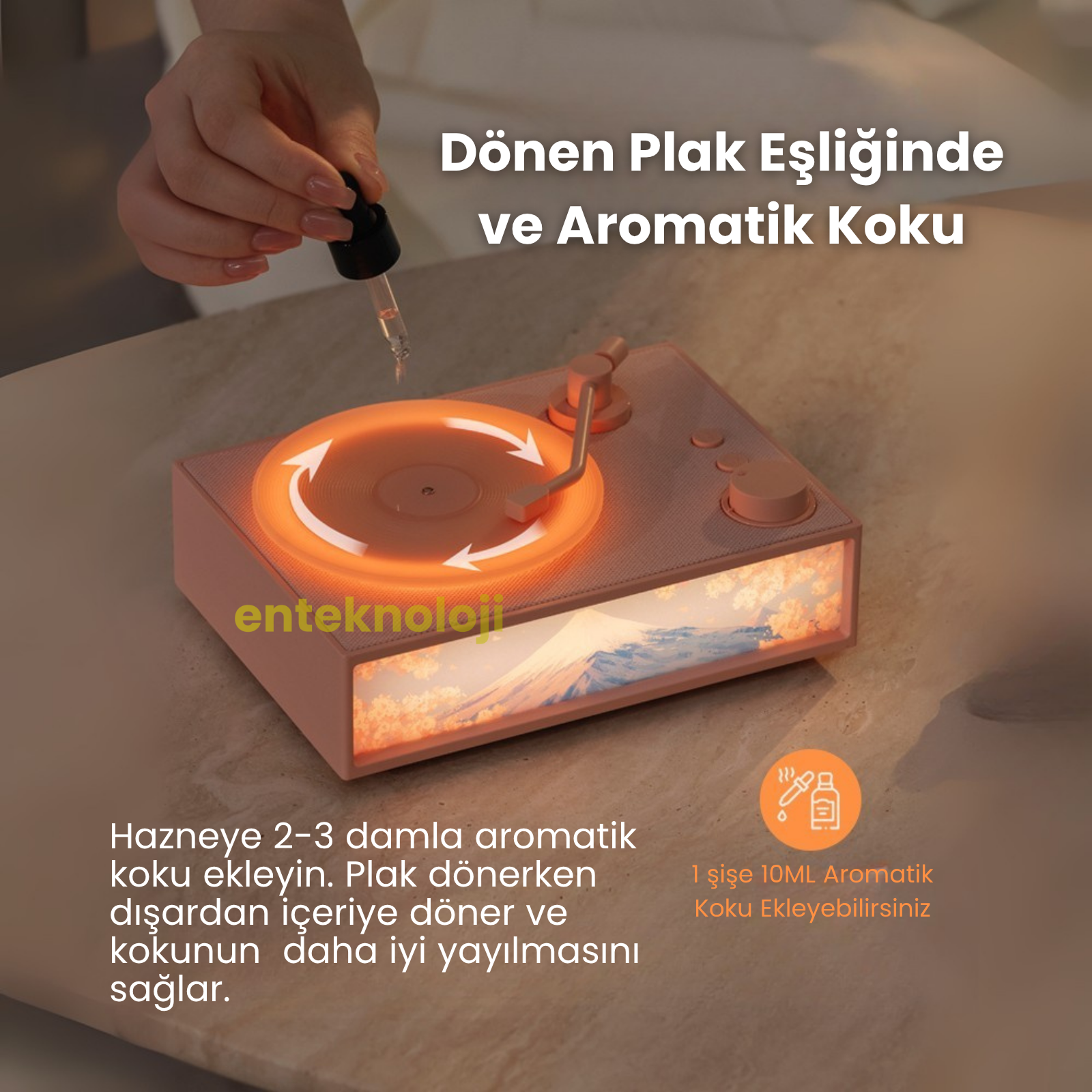 Aroma Terapi Bluetooth Hoparlör