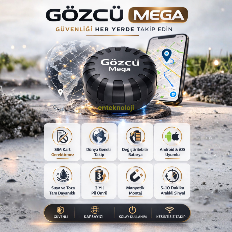 Gözcü Mega Takip Cihazı