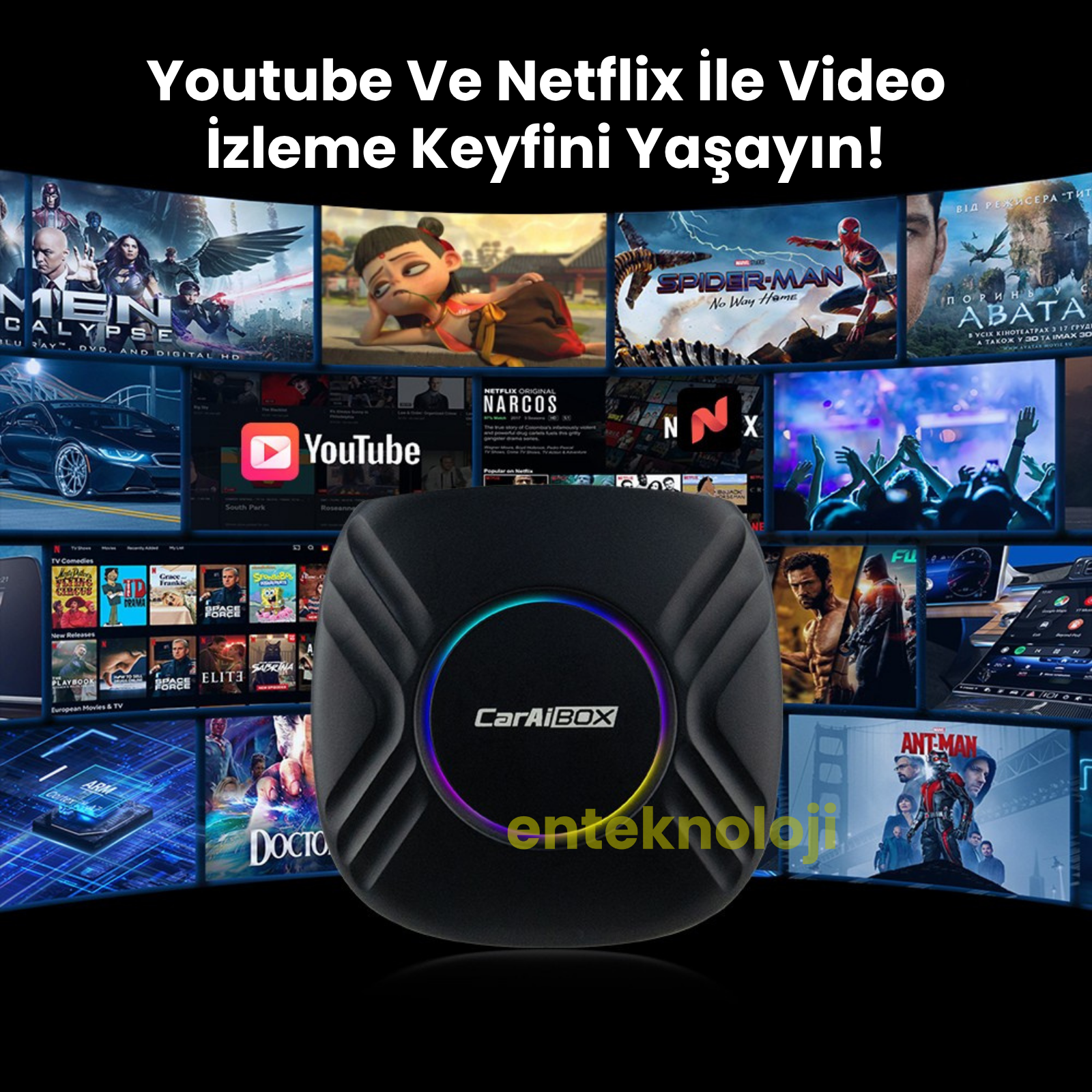 GT05 CarAiBOX Carplay Dönüştürücü