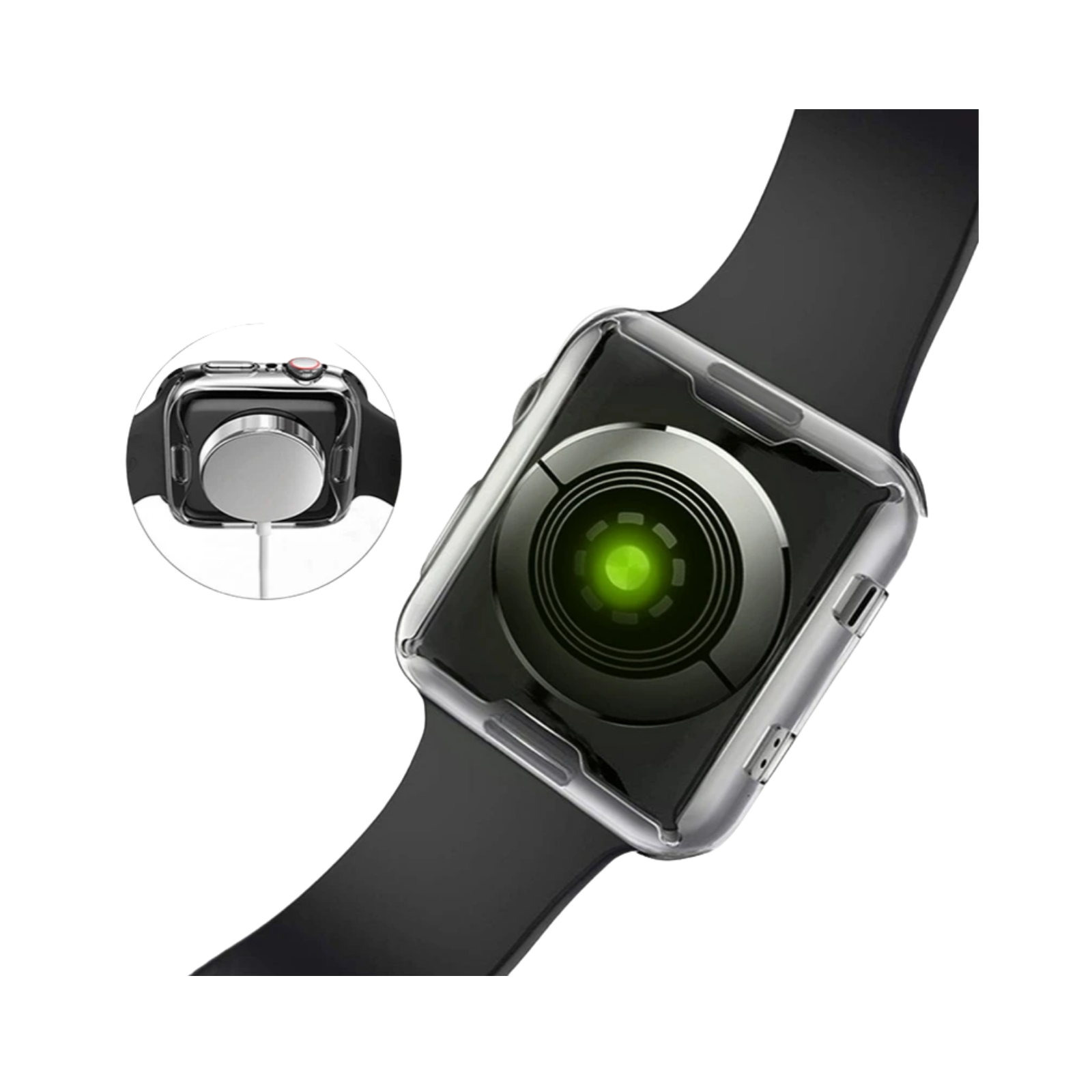 Apple Watch Uyumlu Şeffaf Kasa Koruyucu