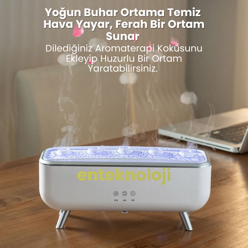 Masaüstü Volkanik Puflu Hava Nemlendirici
