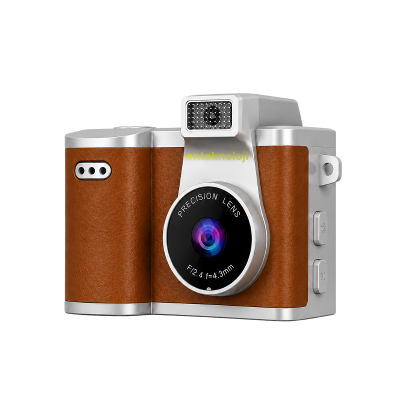 Harvox Retro Mini Dijital Fotoğraf Makinesi