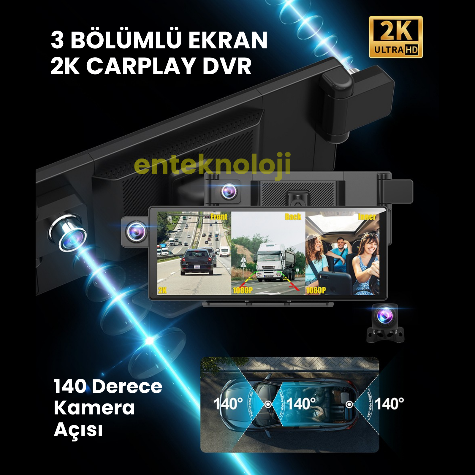 X3 Ekranlı Araç İçi Carplay