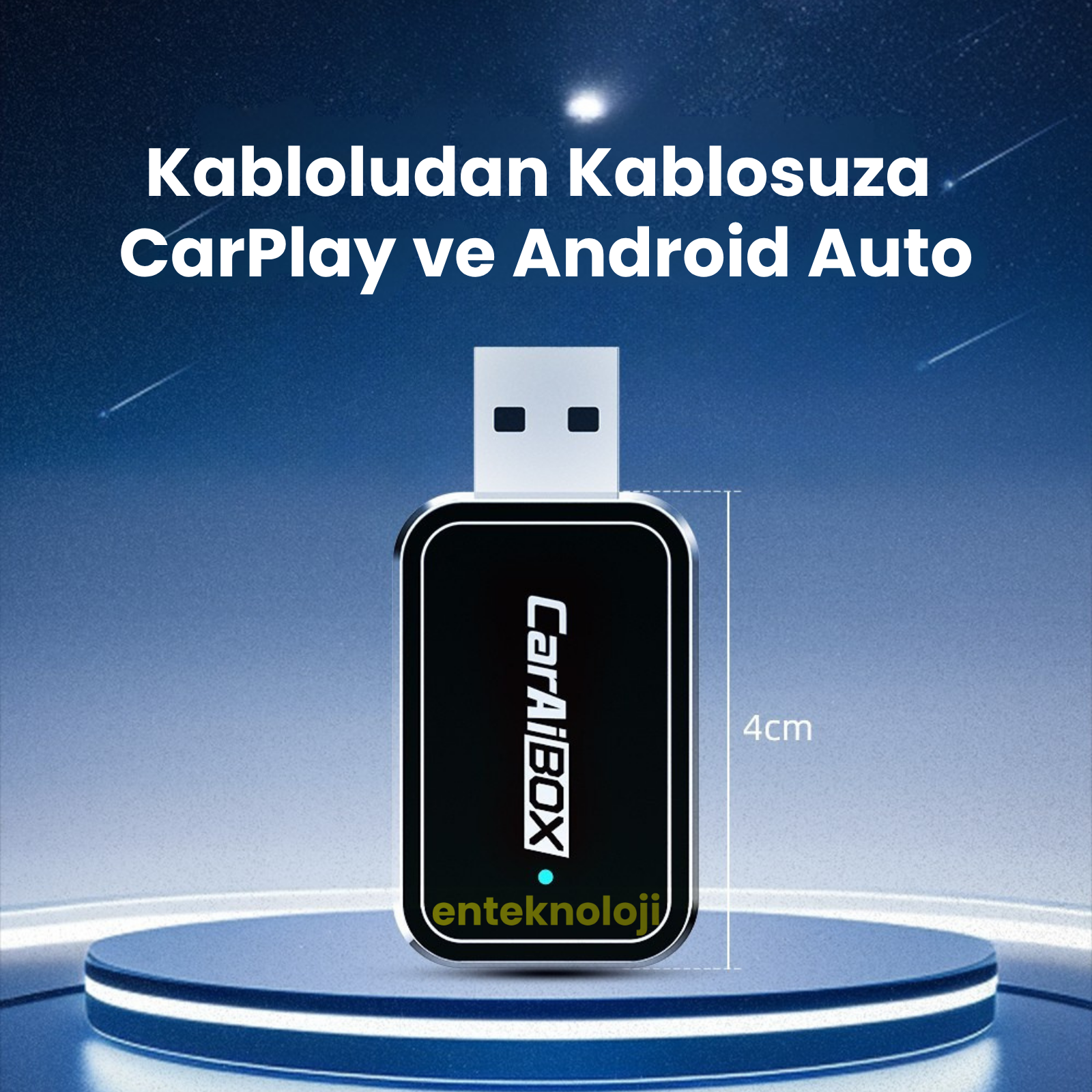 Mini CarAiBOX Carplay Dönüştürücü