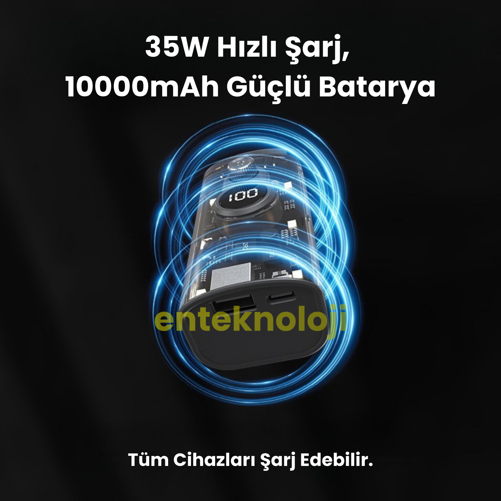 Powerbankli Violent Turbo Fan