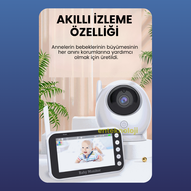 LCD Ekranlı Bebek Kamerası BC-002