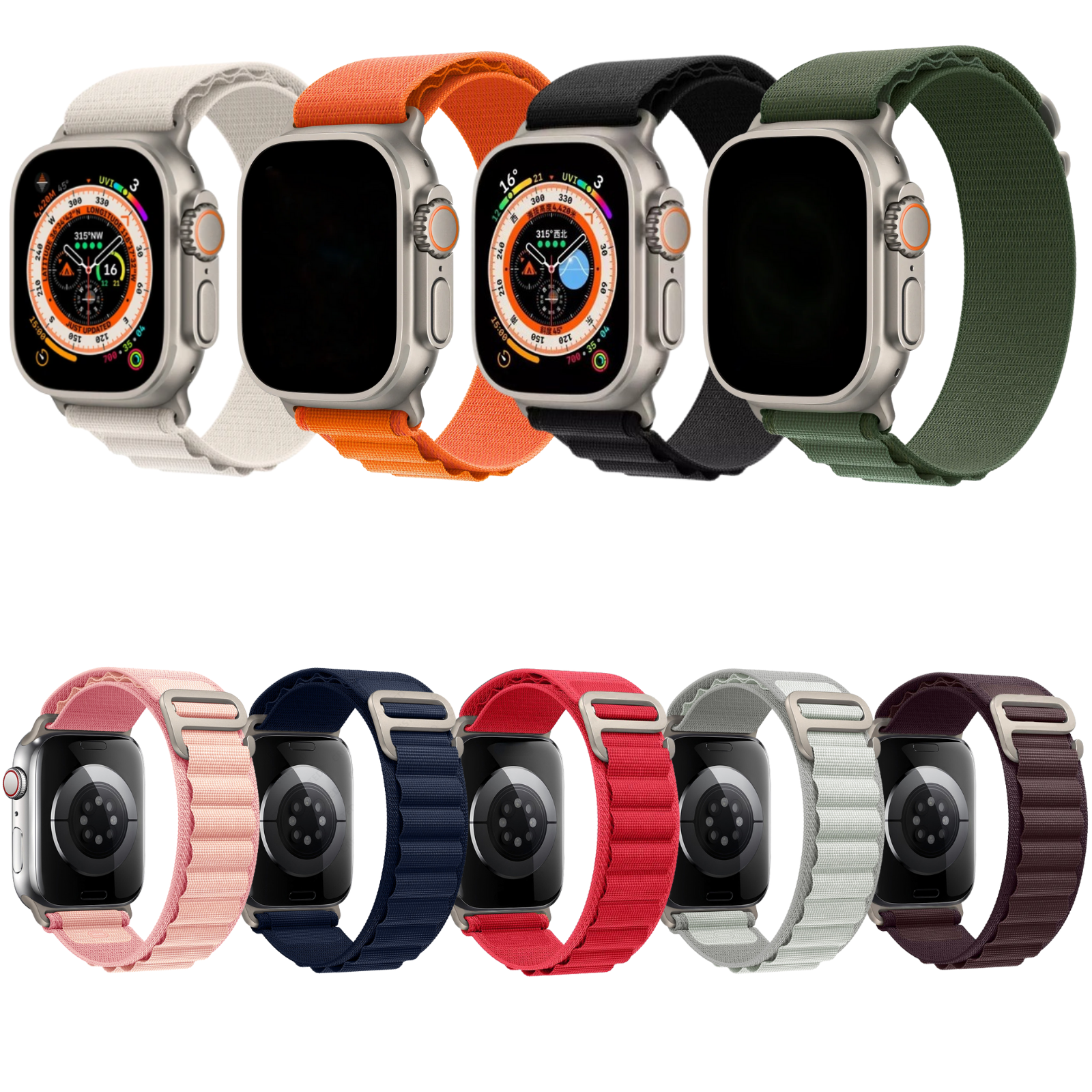 Apple Watch Uyumlu Alpine Kordonlar