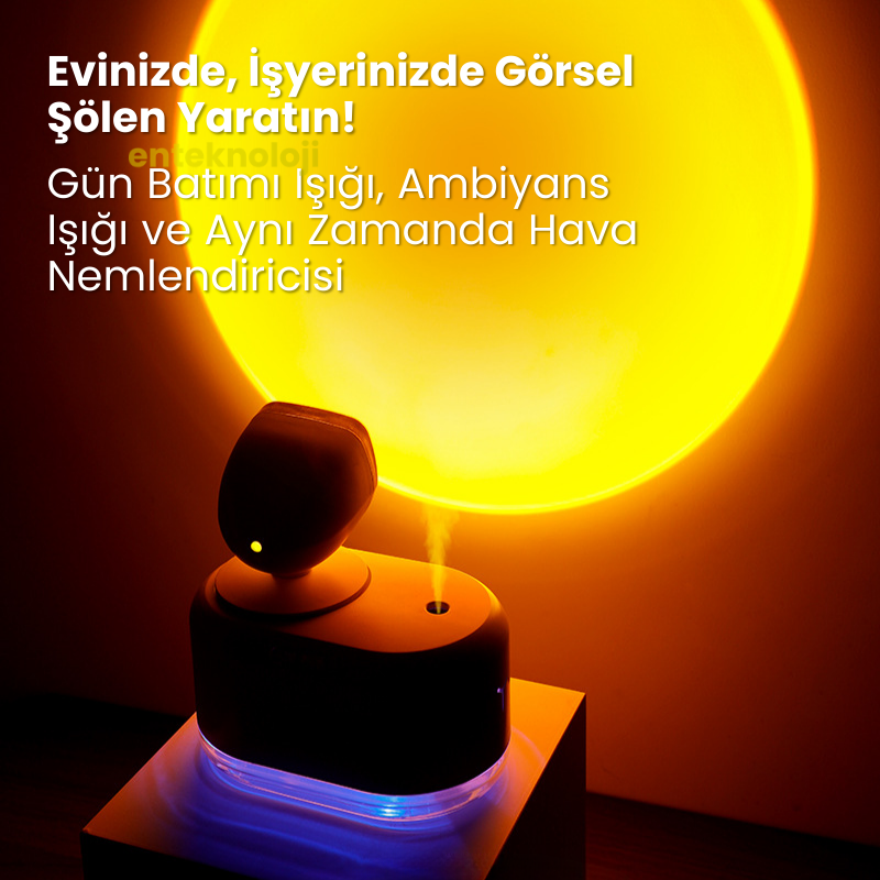 Sunset Light Hava Nemlendirici