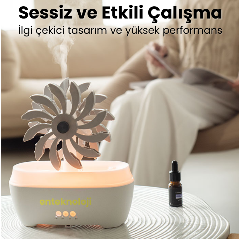 Hareketli Değirmen Hava Nemlendirici