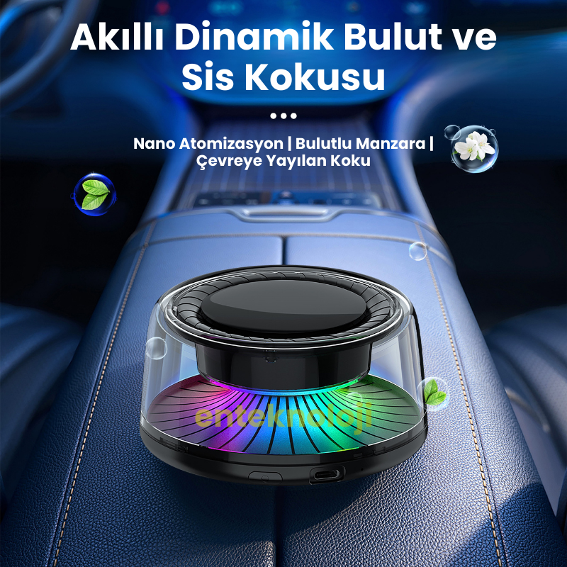 RGB Buharlı Araç Parfümü HX-CF001