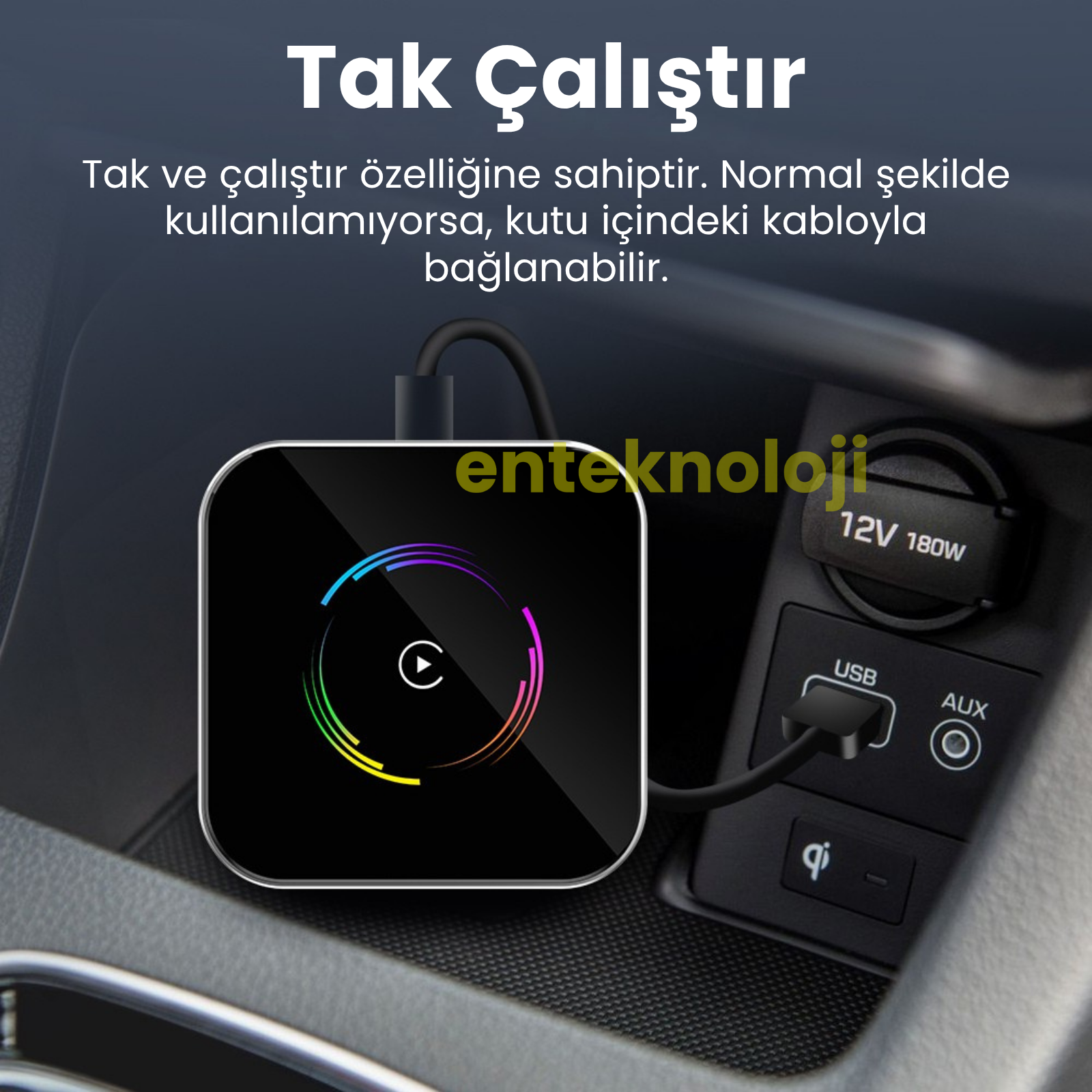 GT06 CarAiBOX Carplay Dönüştürücü