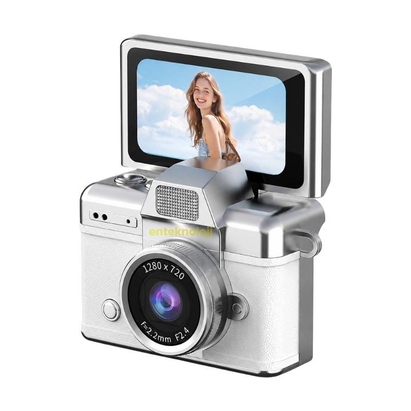 Harvox Retro Mini Dijital Kamera