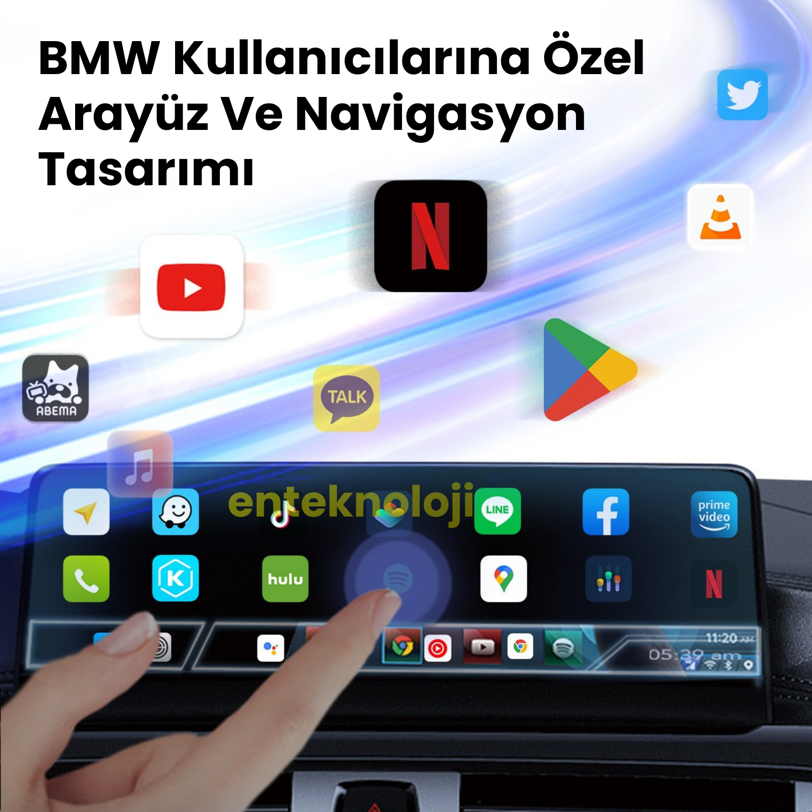 L08 BMW İçin CarAiBOX Carplay Dönüştürücü