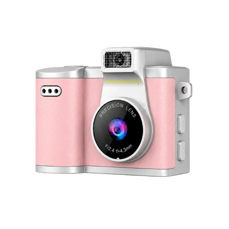 Harvox Retro Mini Dijital Fotoğraf Makinesi