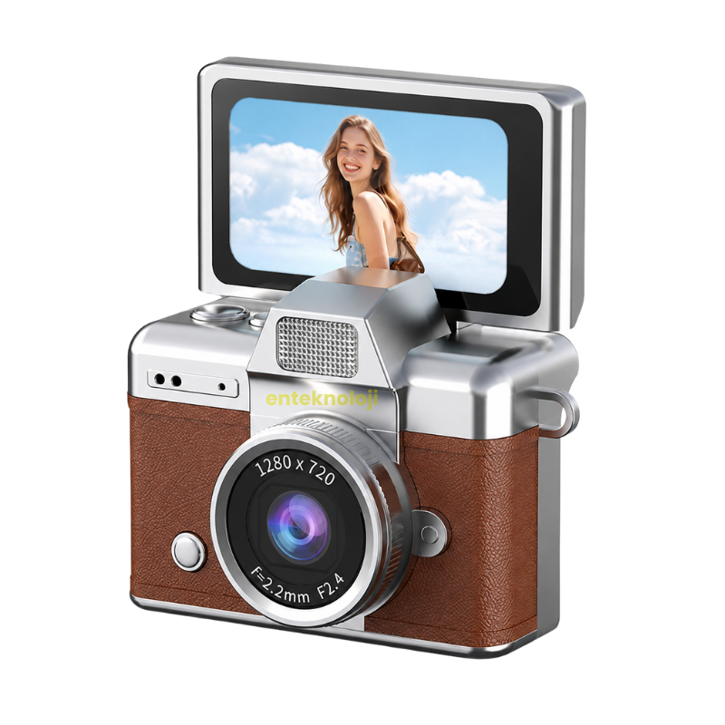 Harvox Retro Mini Dijital Kamera