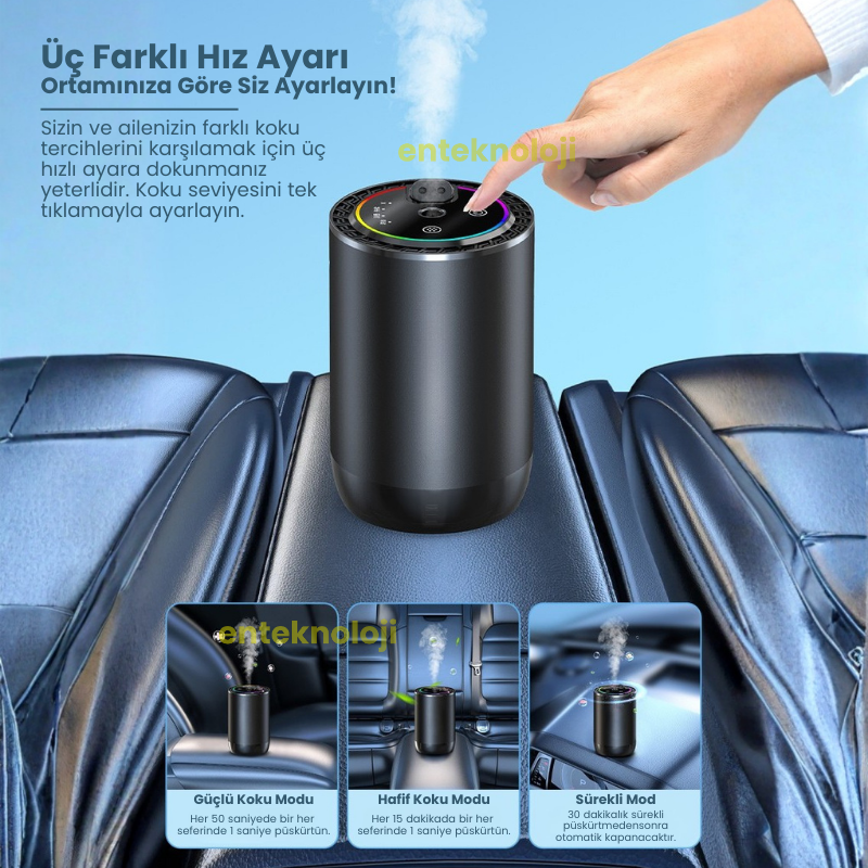 RGB Işıklı Araç Parfümü HX-CF003