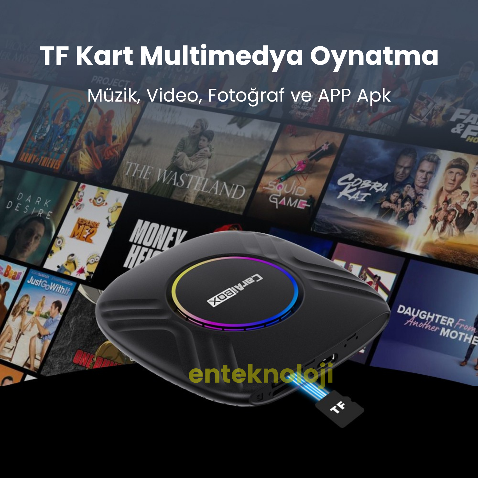 GT05 CarAiBOX Carplay Dönüştürücü