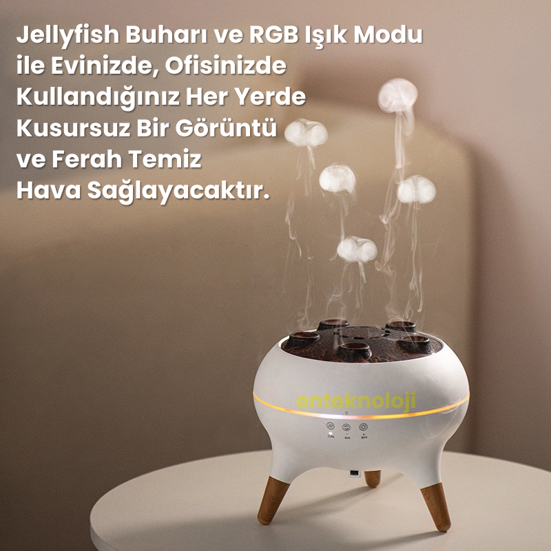Jellyfish Round Hava Nemlendirici