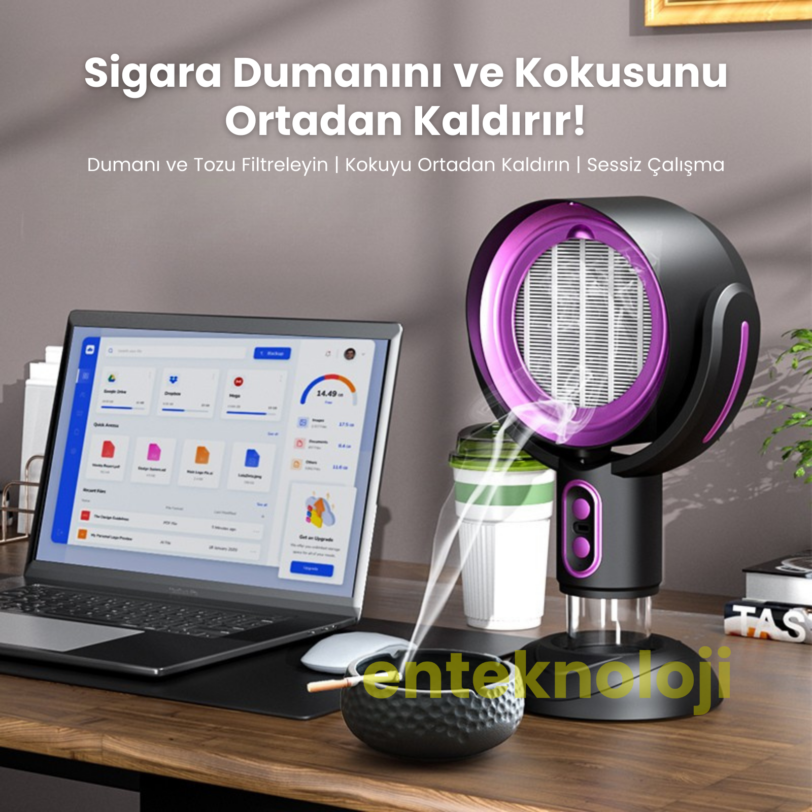 Masaüstü Hava Temizleyici (Air Purifier)