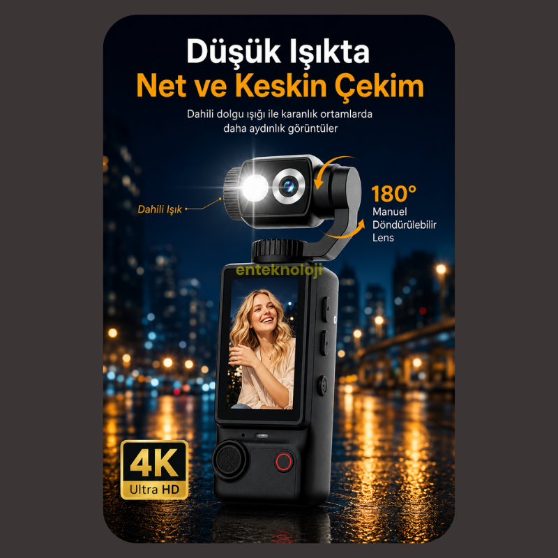 Harvox 4K Aksiyon Kamerası