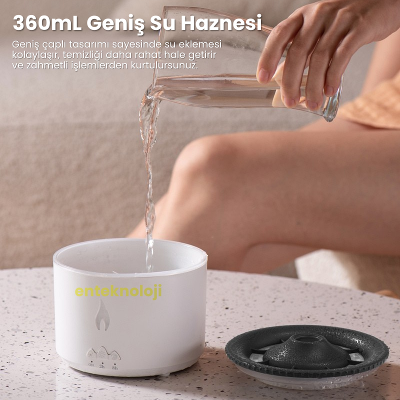 Volkanik Puflu Hava Nemlendirici