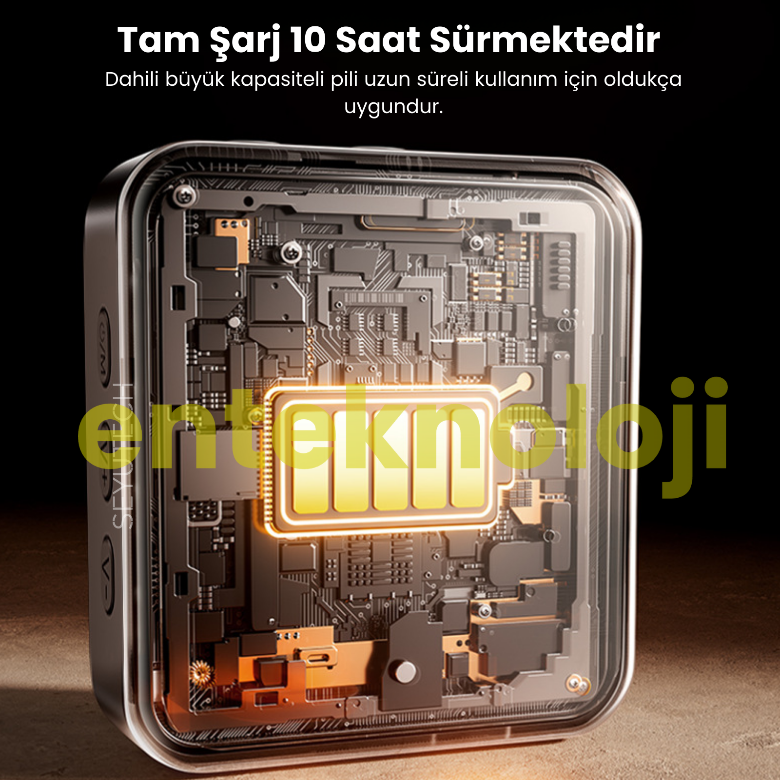 Kablosuz Tüylü Yaka Mikrofonu Wireless Şarj Kutulu F11-2