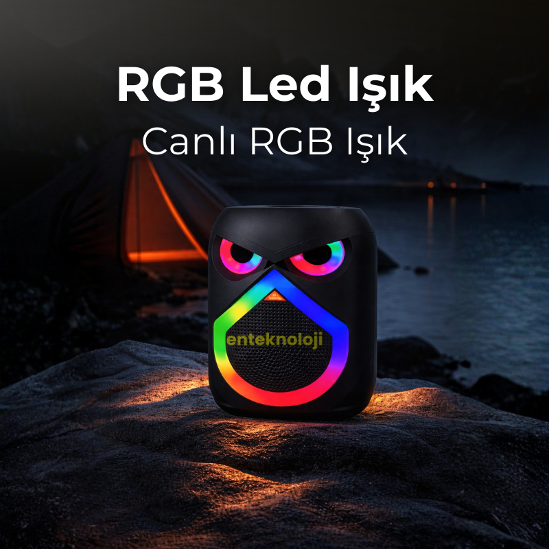 RGB Renkli Hoparlör HX-SP-H8102