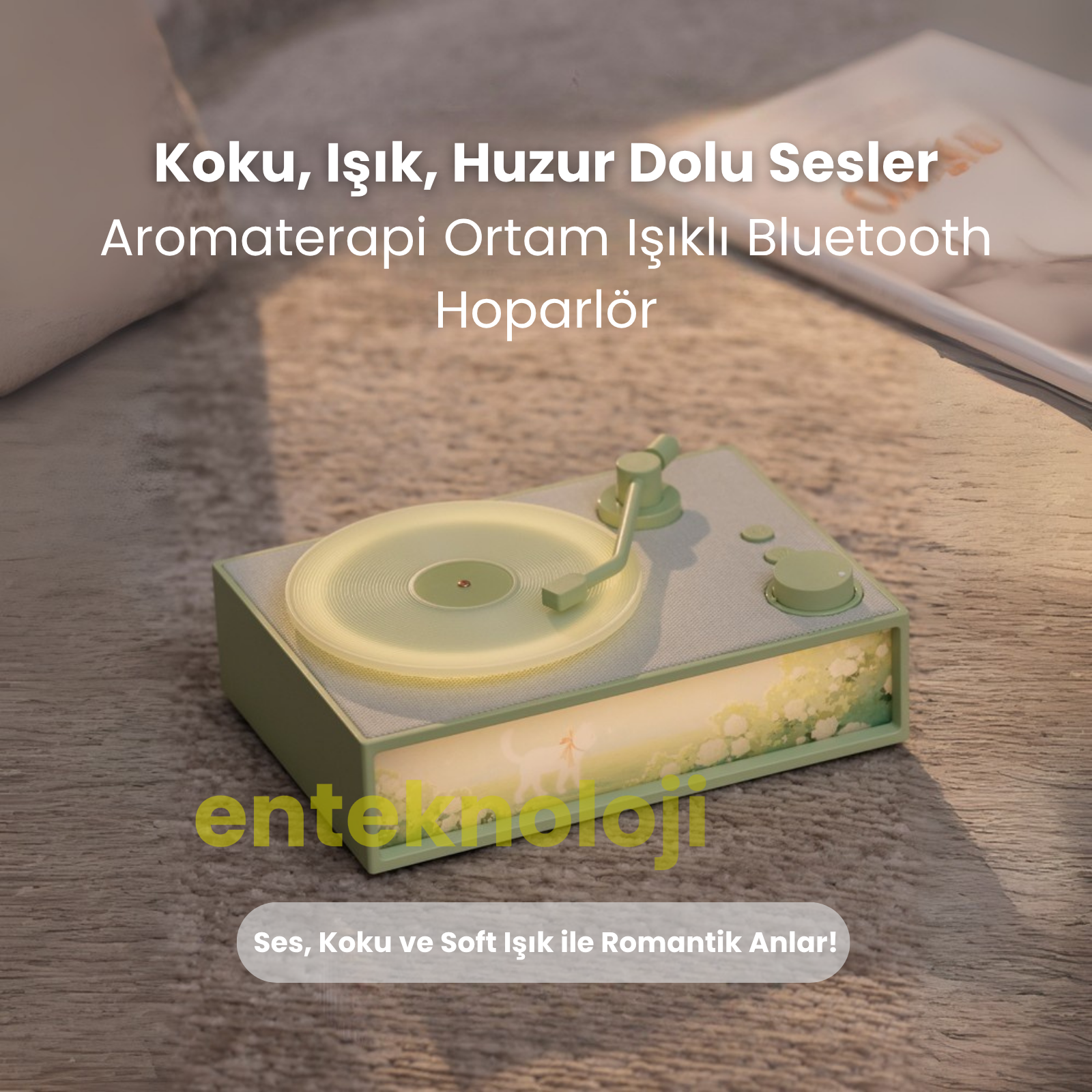 Aroma Terapi Bluetooth Hoparlör