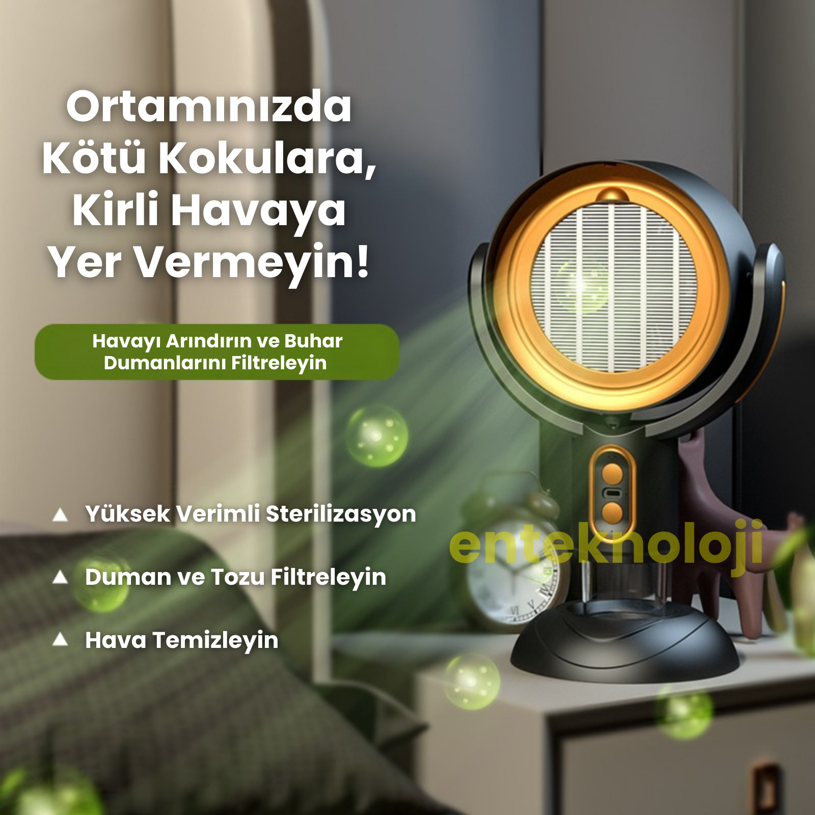 Masaüstü Hava Temizleyici (Air Purifier)