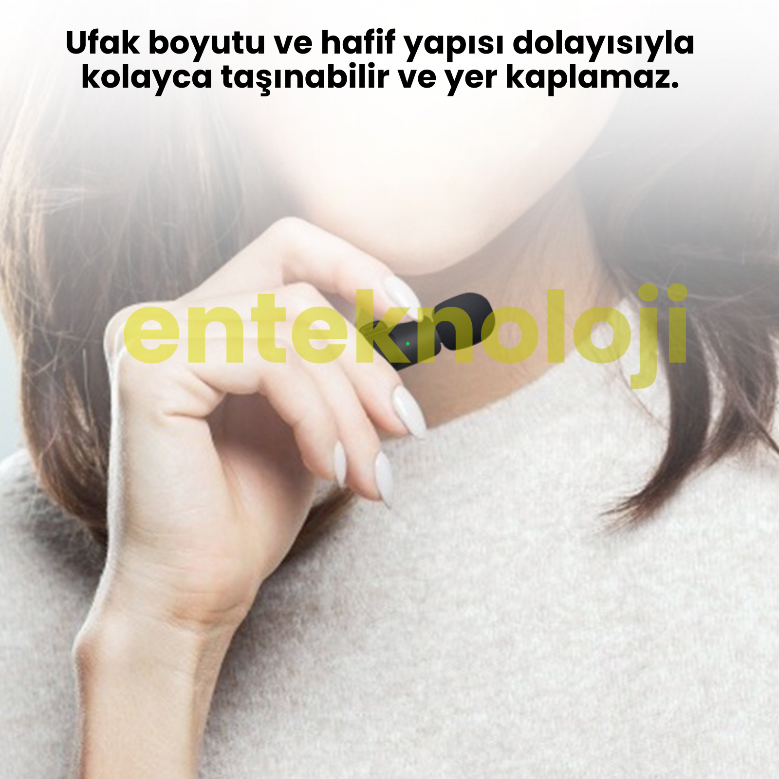 Kablosuz Yaka Mikrofonu Wireless Şarj Kutulu K9