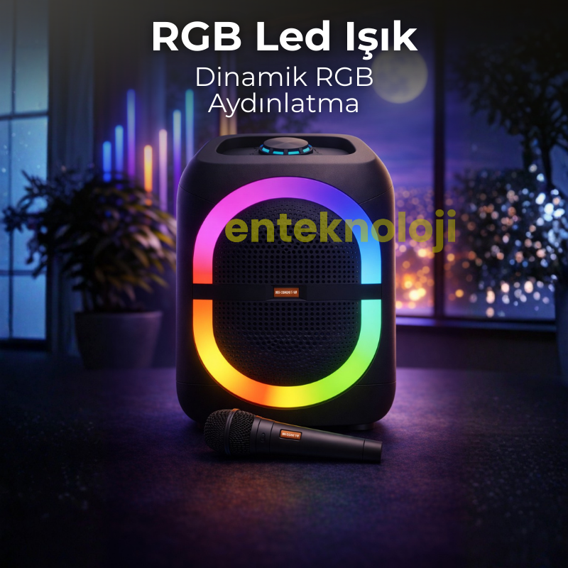 RGB Renkli Hoparlör HX-SP-H8101