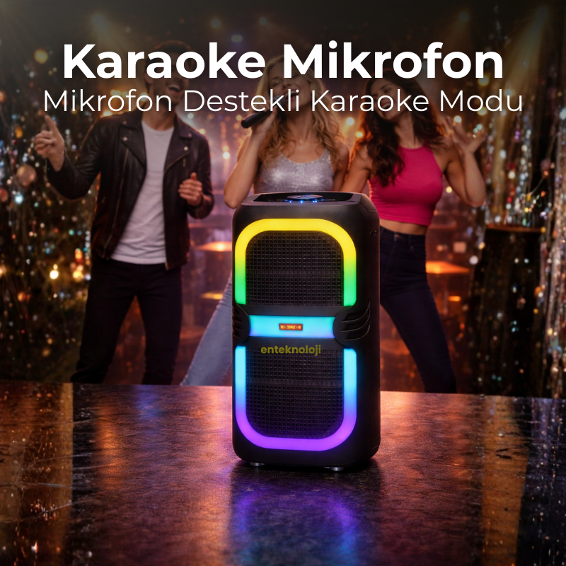 RGB Renkli Hoparlör HX-SP-M8201