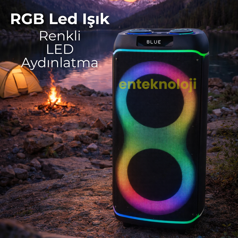 RGB Renkli Hoparlör HX-SP-H8201