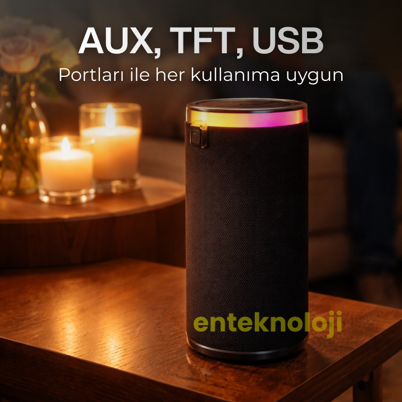Tube Bluetooth Hoparlör HX-SP-S6