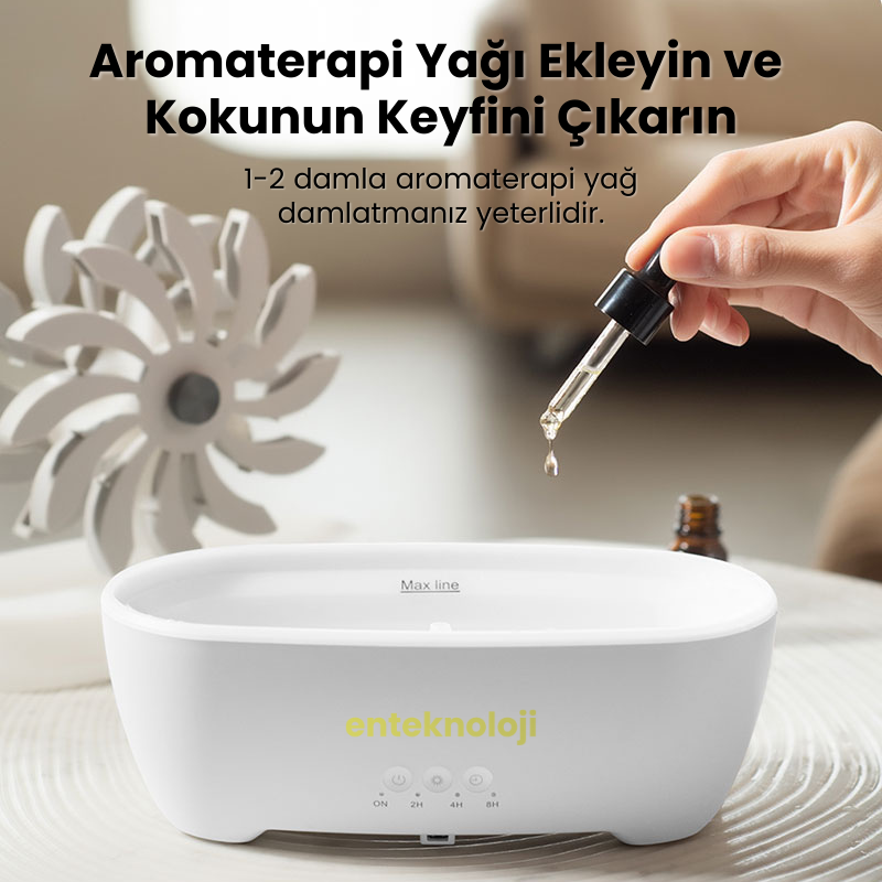 Hareketli Değirmen Hava Nemlendirici