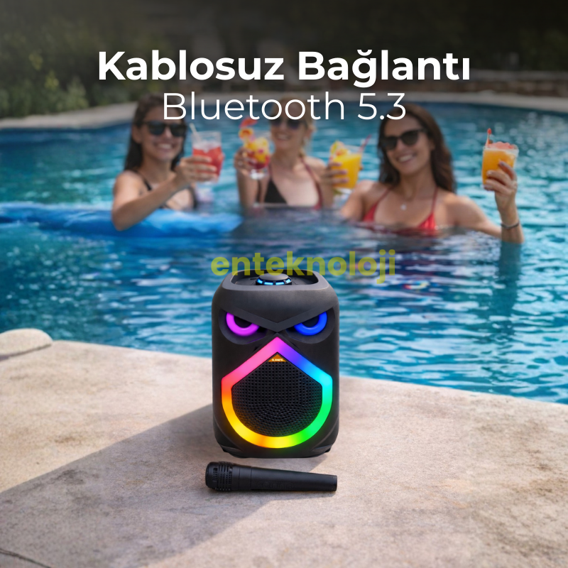 RGB Renkli Hoparlör HX-SP-H8102