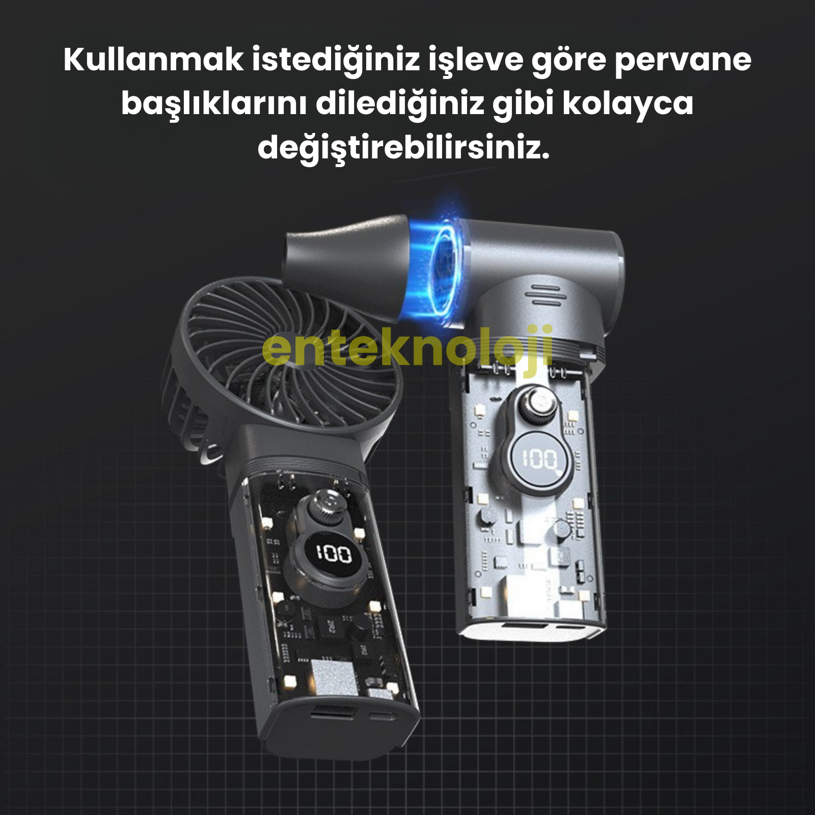 Powerbankli Violent Turbo Fan