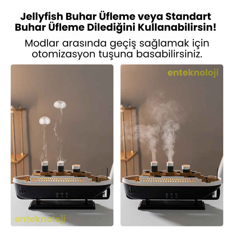 Titanic Jellyfish Hava Nemlendirici