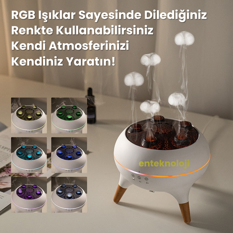 Jellyfish Round Hava Nemlendirici