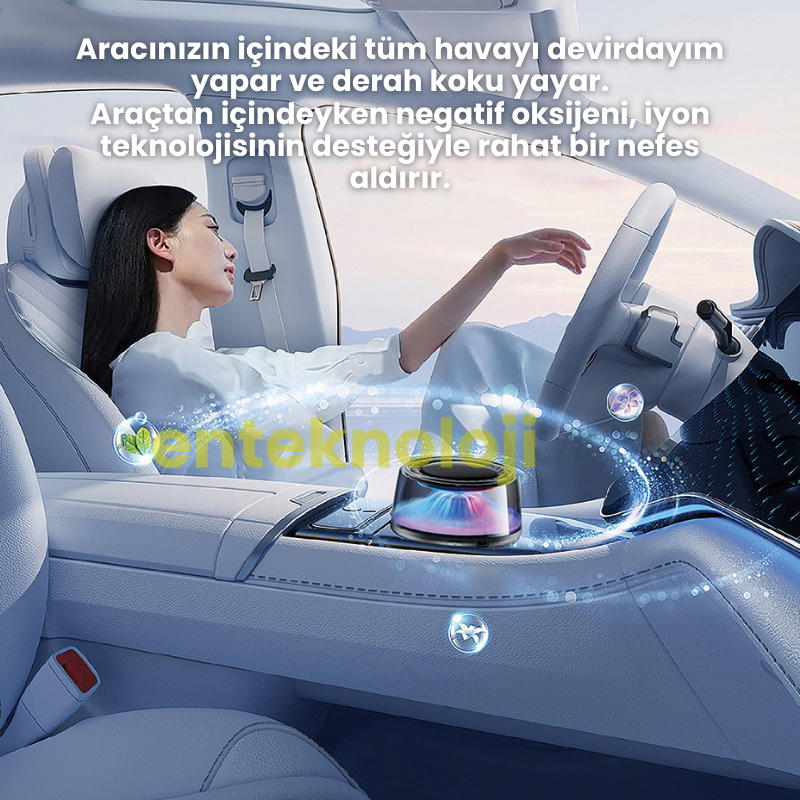 RGB Buharlı Araç Parfümü HX-CF001