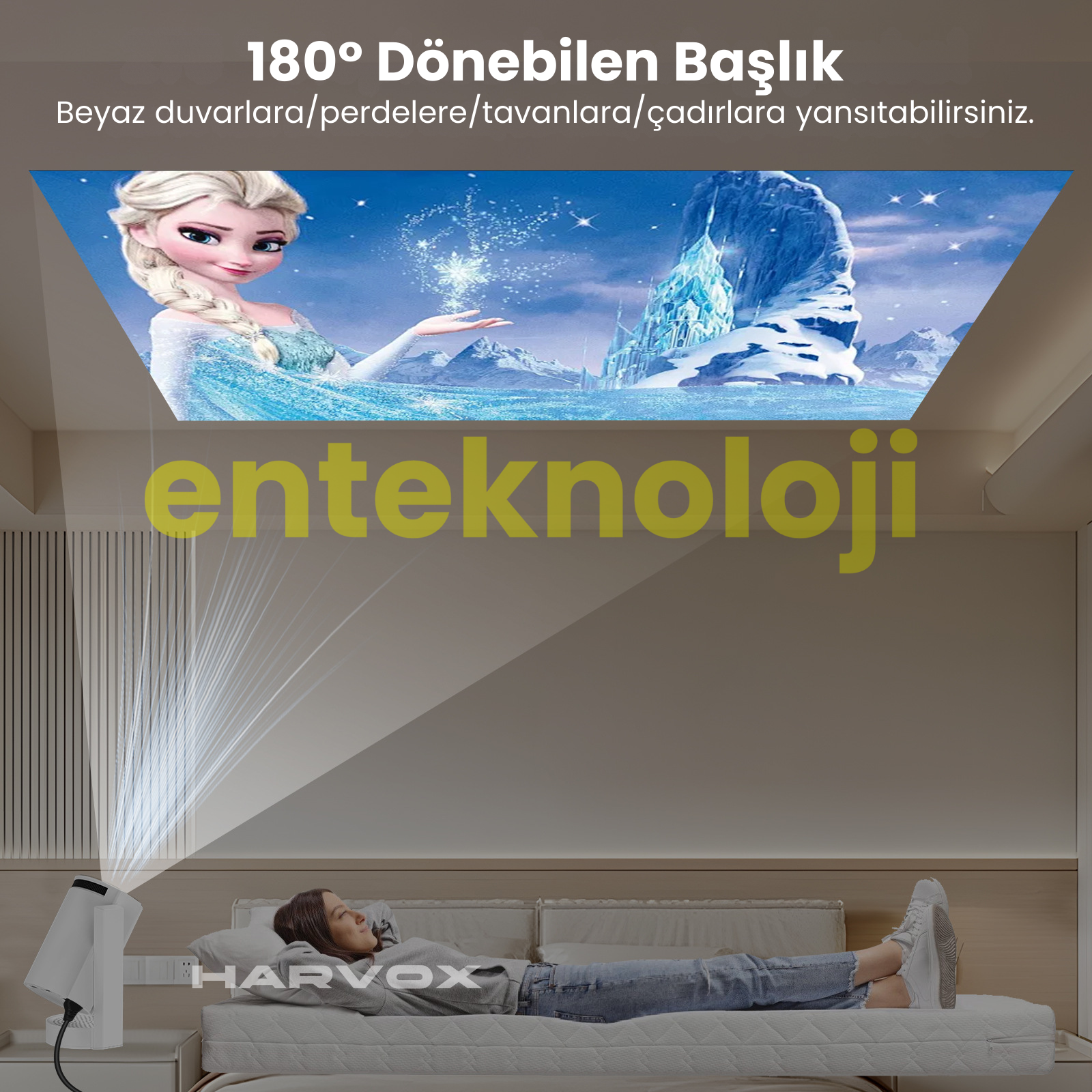 Harvox Cine Power Projeksiyon Cihazı
