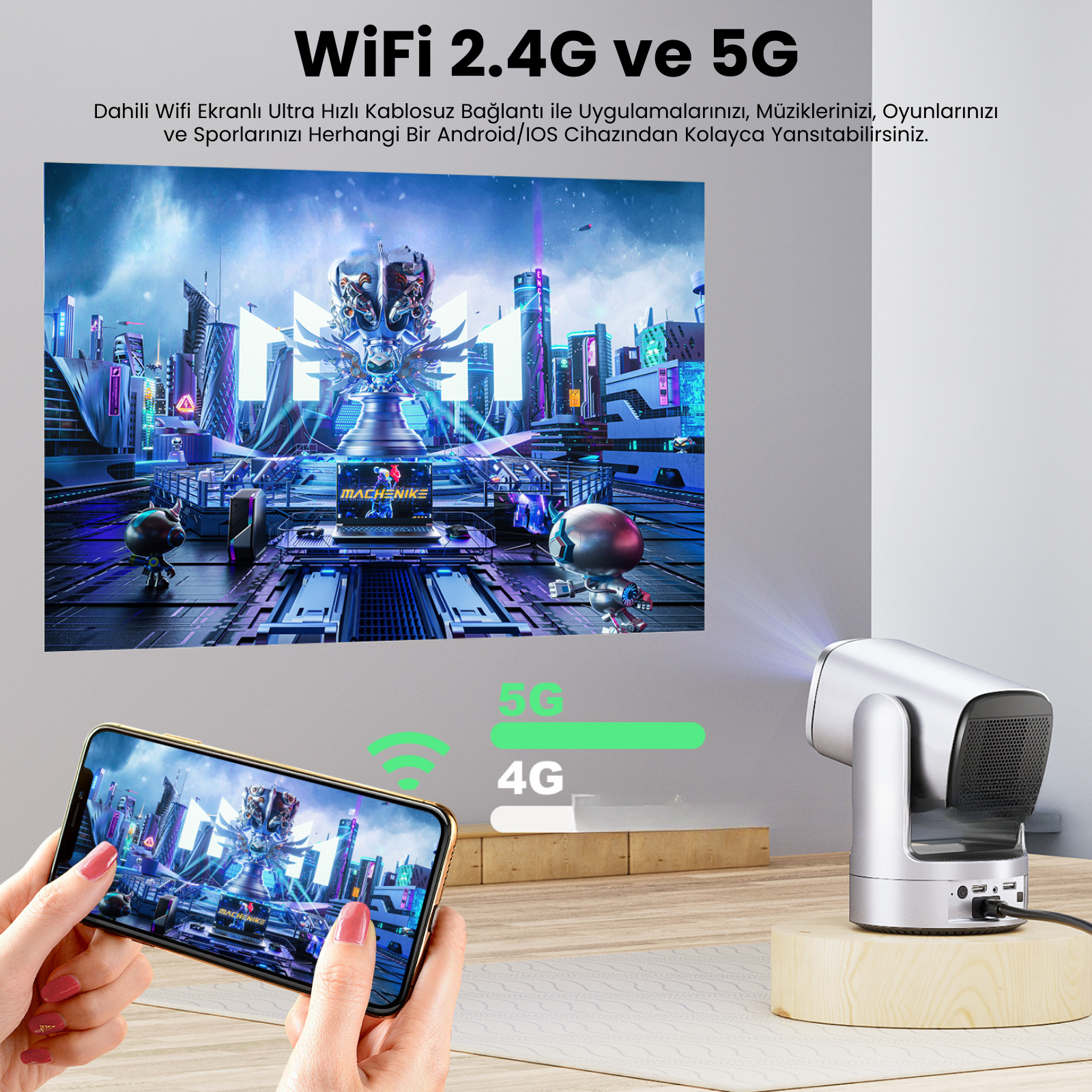 Harvox Apollon Vision Projeksiyon Cihazı