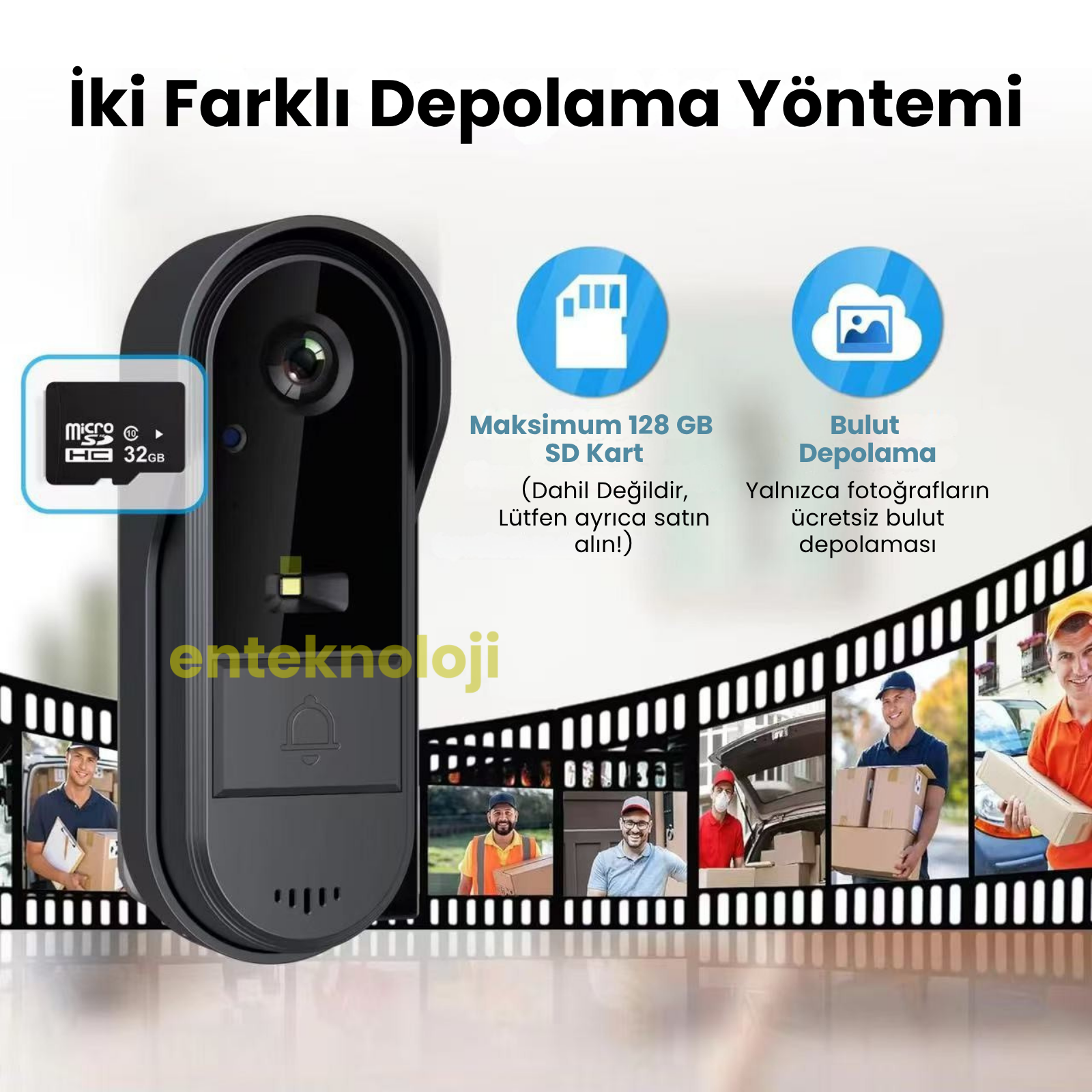 Kameralı Kapı Zili (Mobil Uygulamalı)