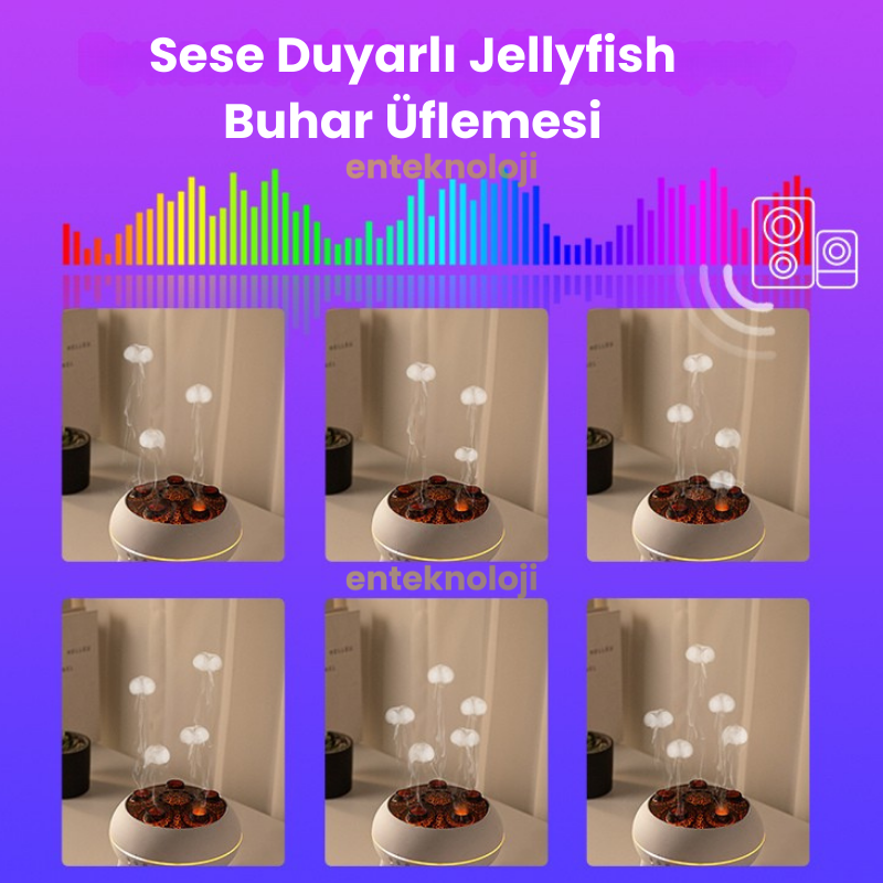 Jellyfish Round Hava Nemlendirici