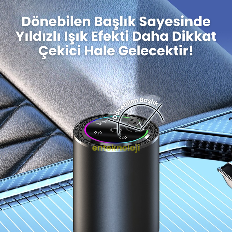 RGB Işıklı Araç Parfümü HX-CF003