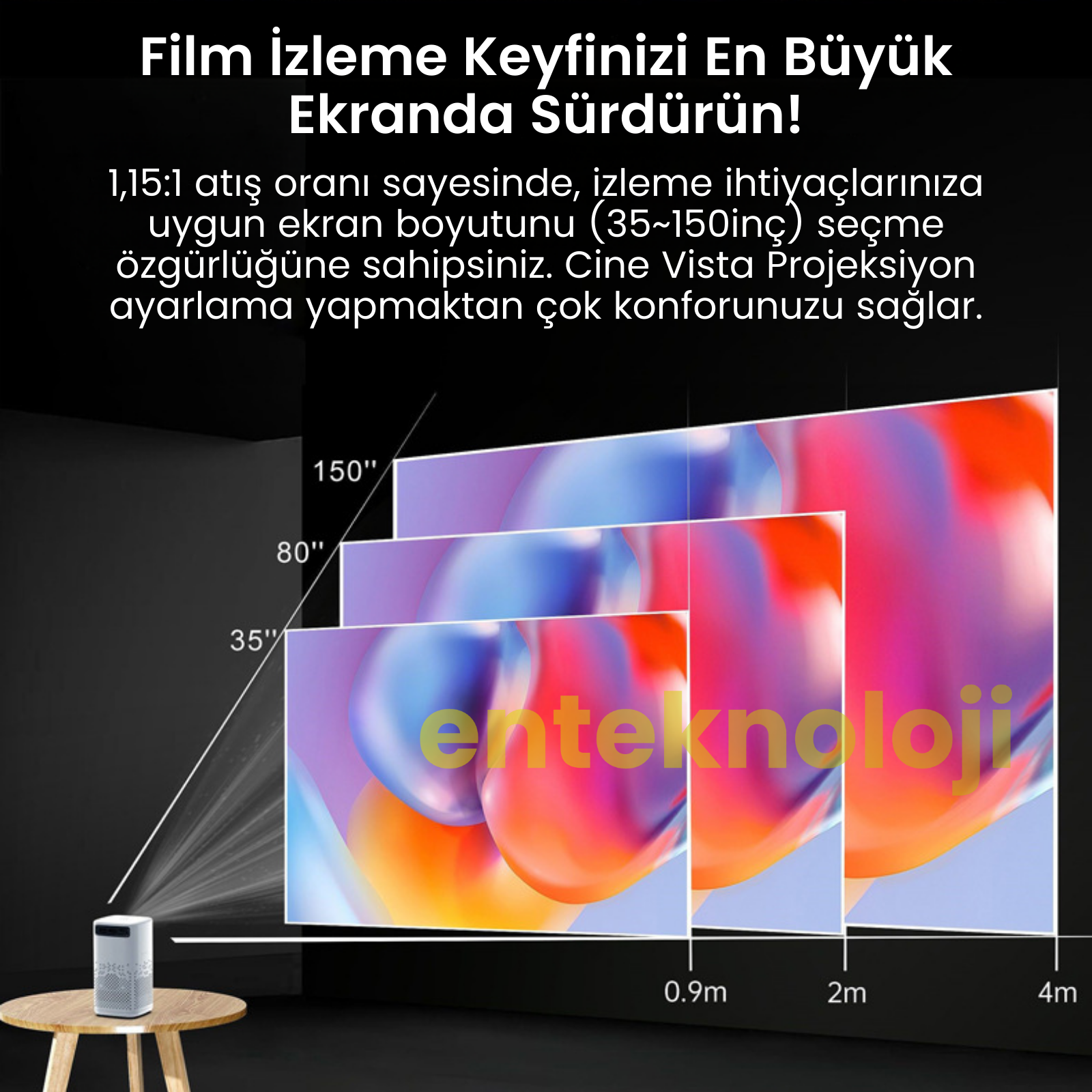 Harvox Cine Vista Projeksiyon Cihazı