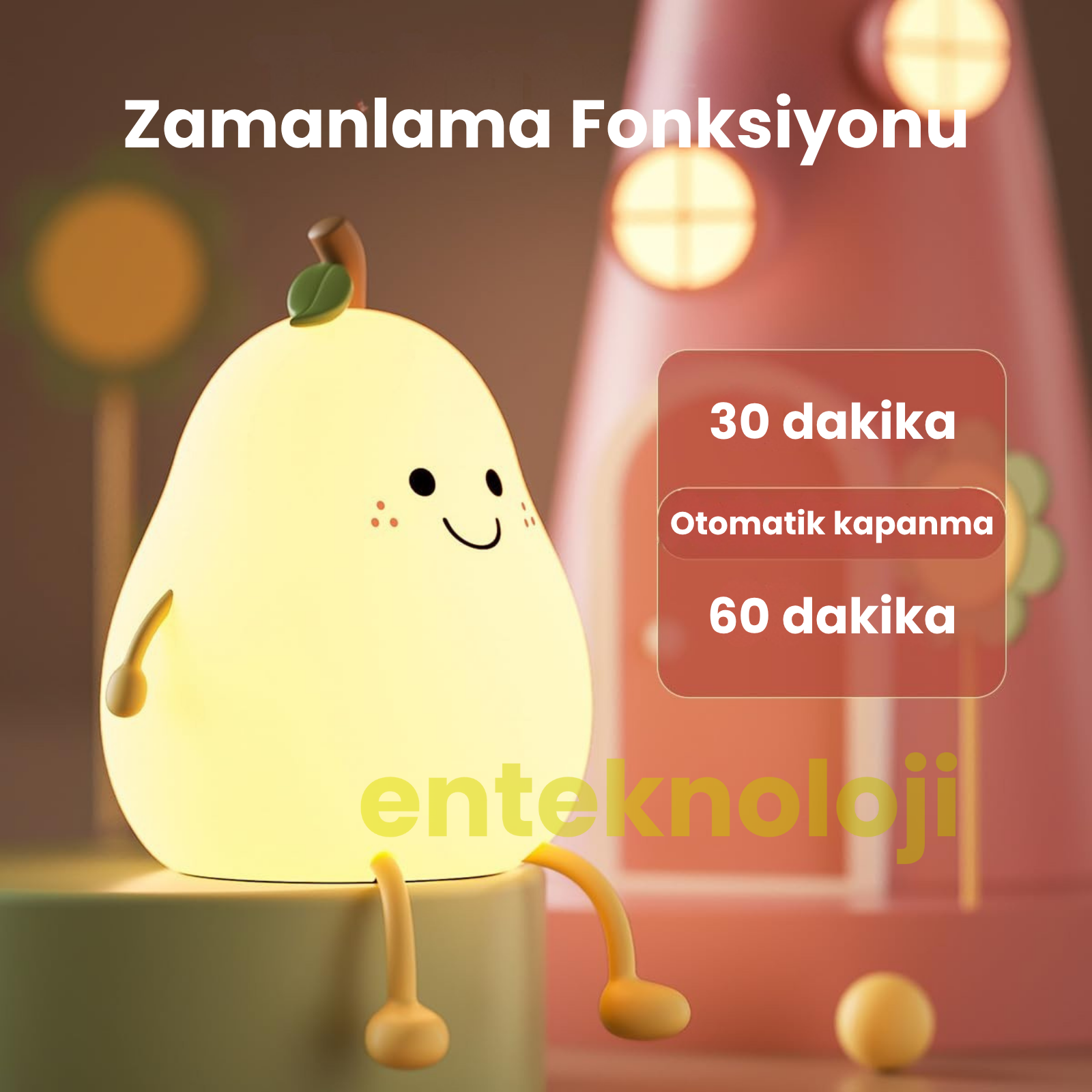 Armut Figürlü Gece Lambası