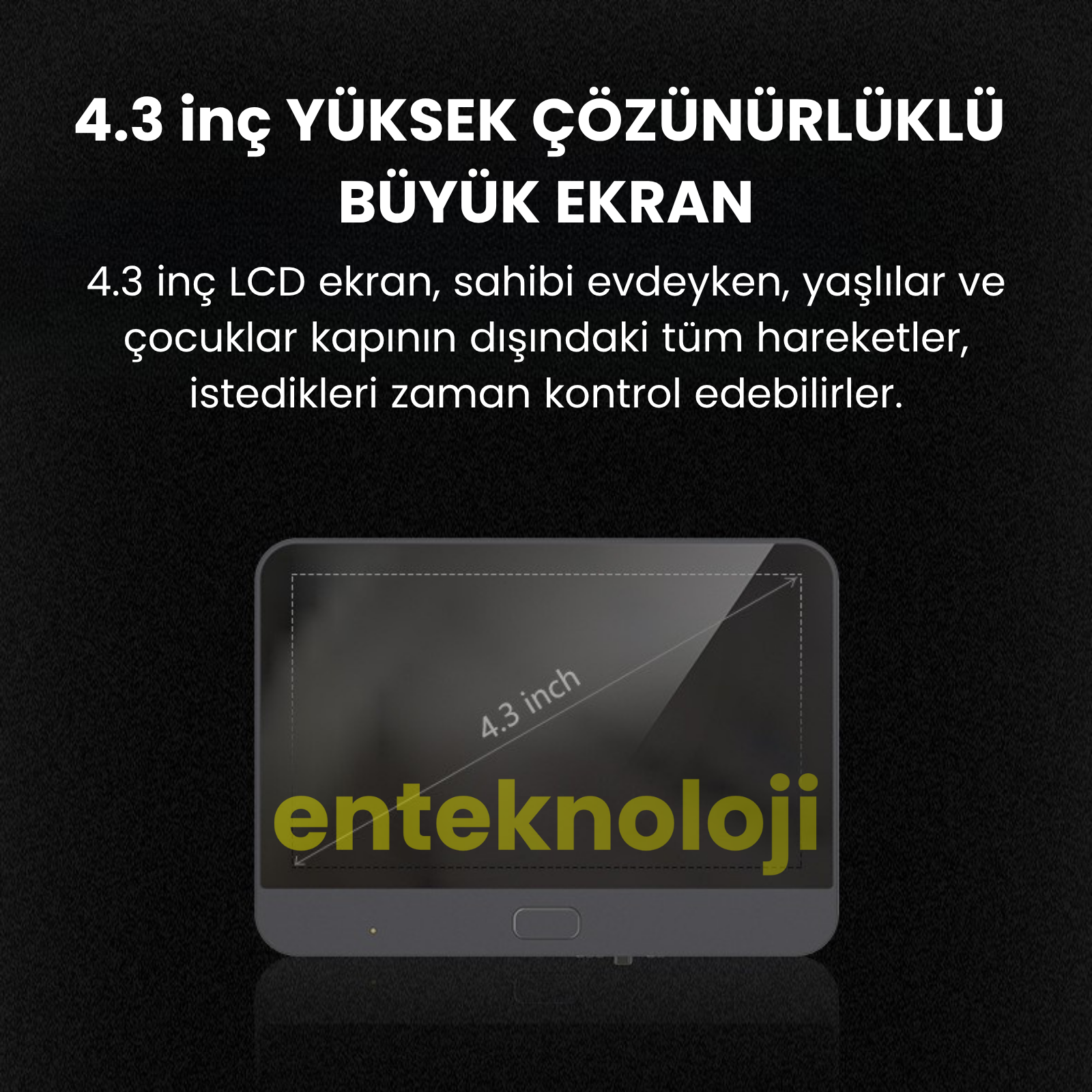 WIFI Kameralı Kapı Zili