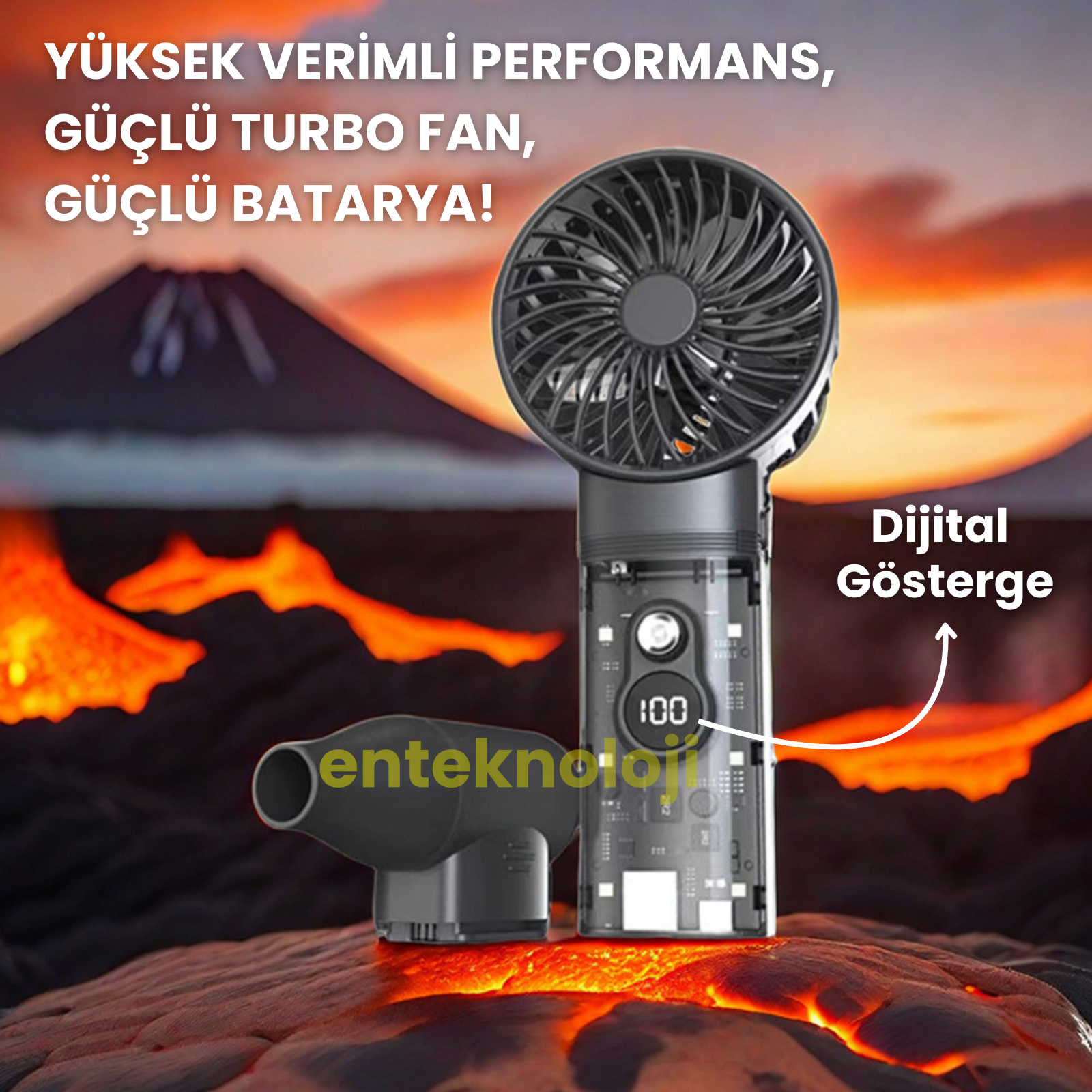 Powerbankli Violent Turbo Fan
