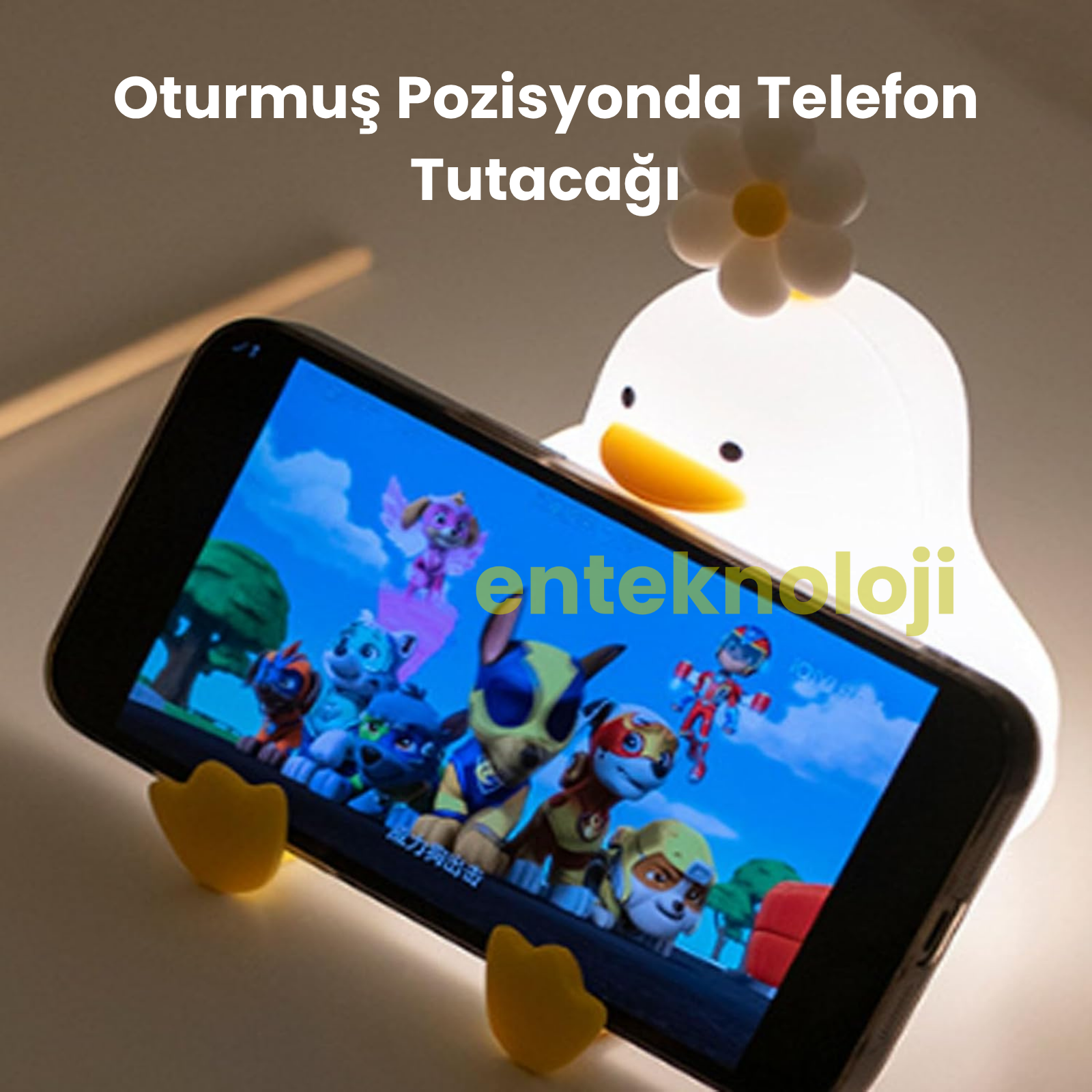 Ördek Figürlü Gece Lambası